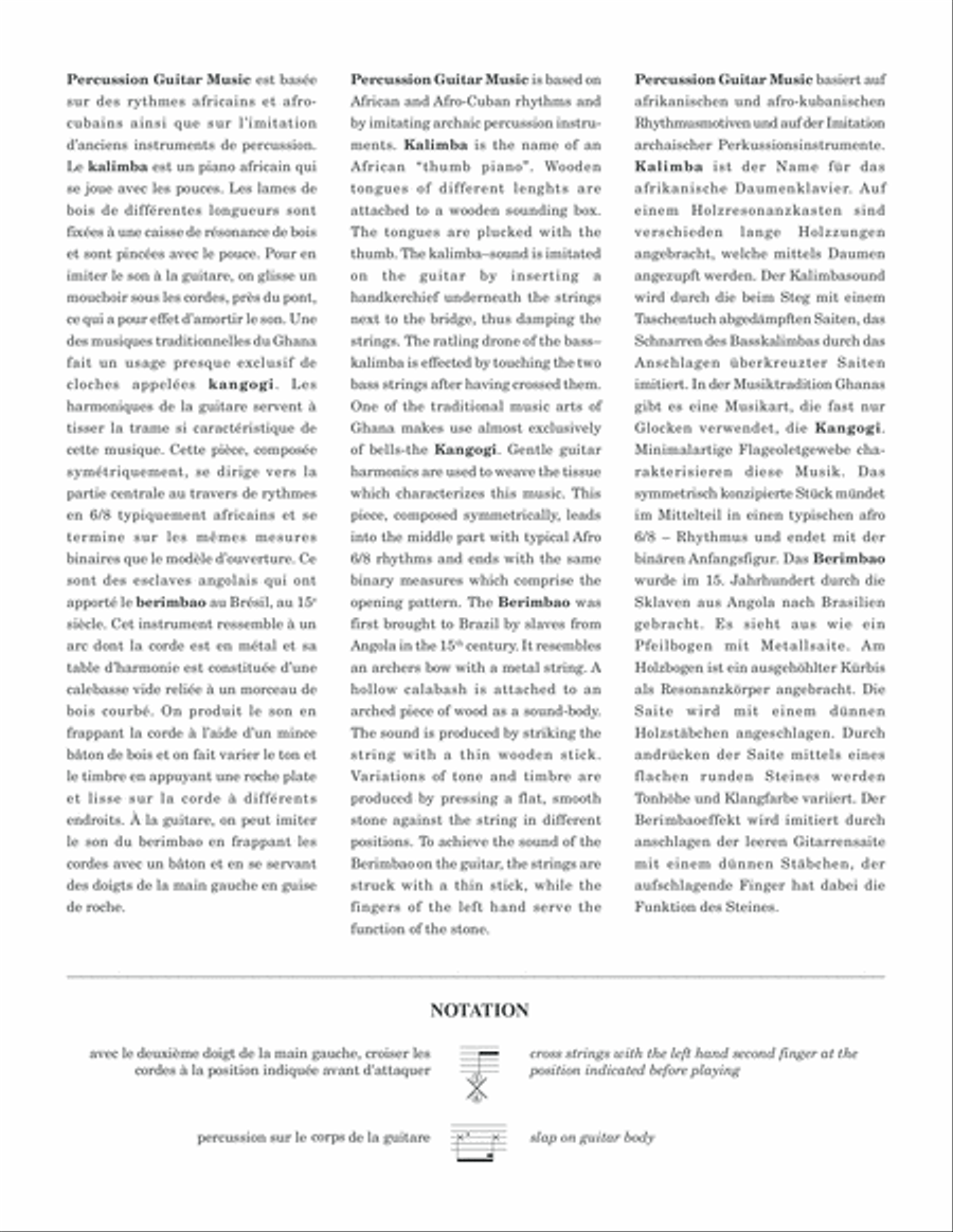Kalimba Guitar Ensemble scores gallery preview page 2