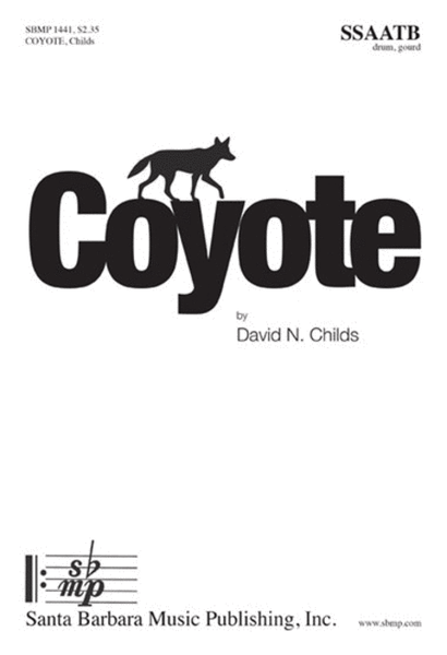 Coyote - SSAATB Octavo image number null