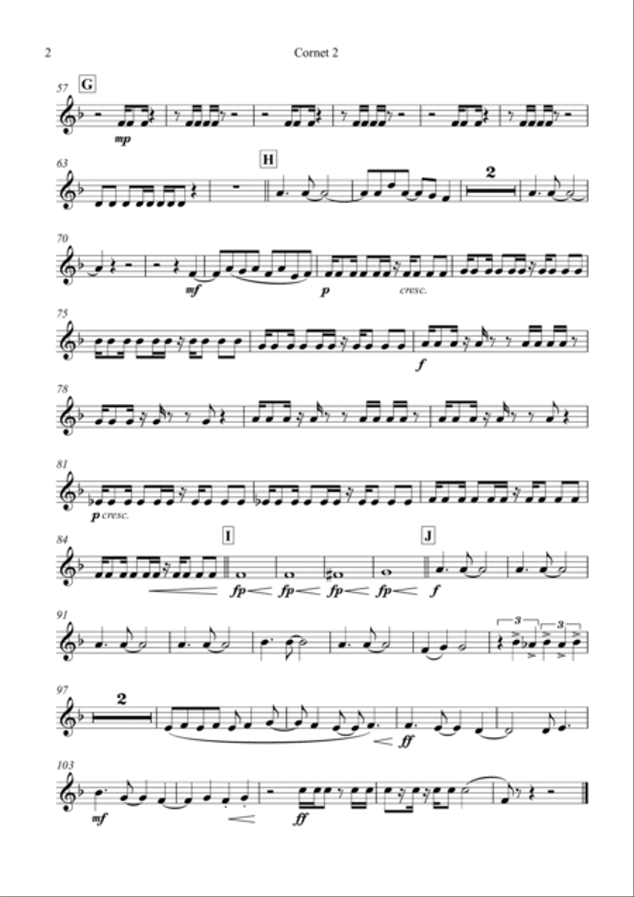 Manhattan Skyline Manhattan Skyline Horn scores gallery preview page 4