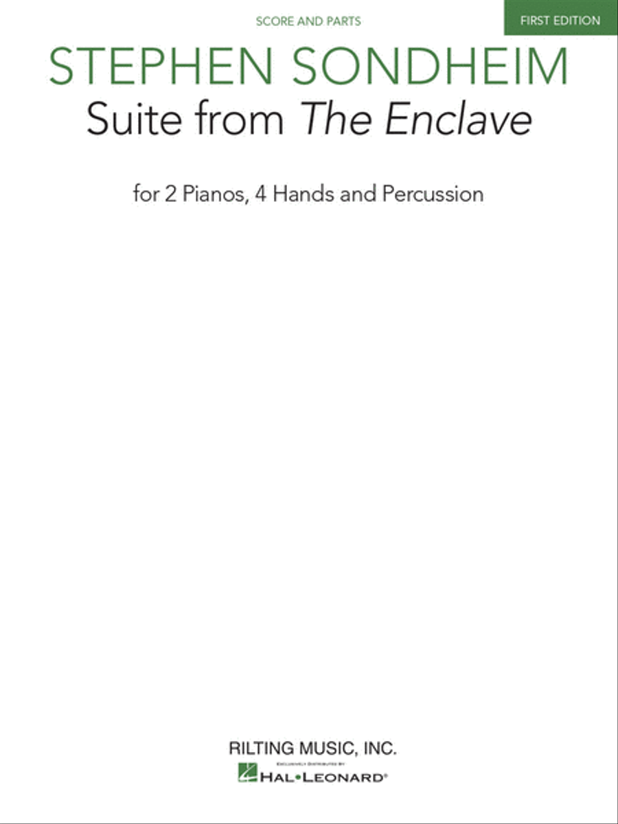 Suite from The Enclave Percussion scores gallery preview page 1