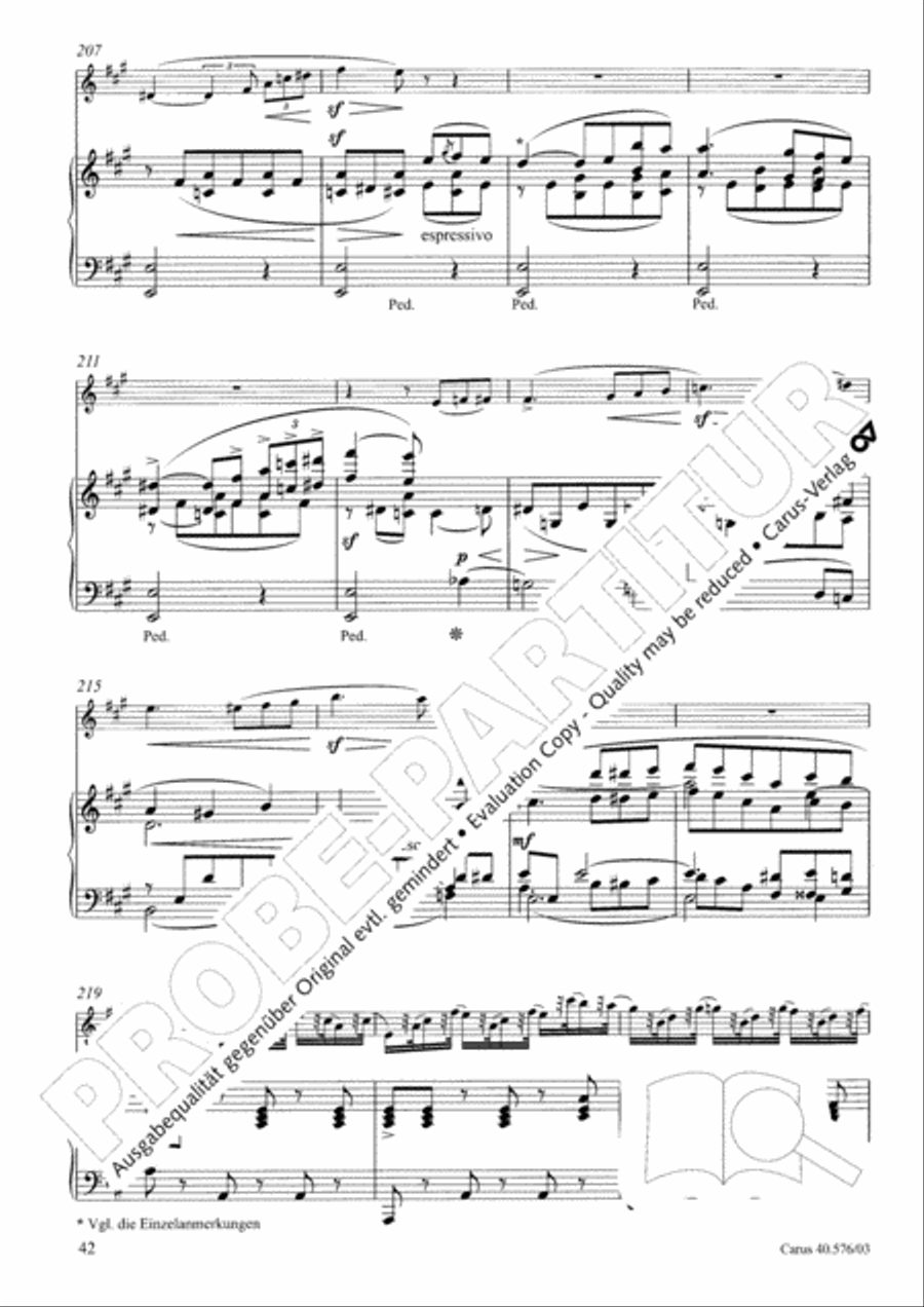 Oboe Concerto in A minor (Concerto per Oboe ed Orchestra in a) Clarinet scores gallery preview page 43
