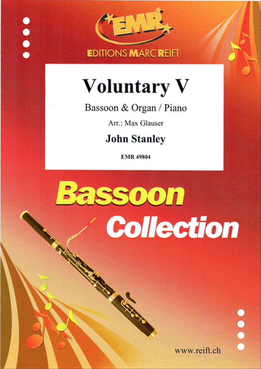 Voluntary V Bassoon Solo scores gallery preview page 1
