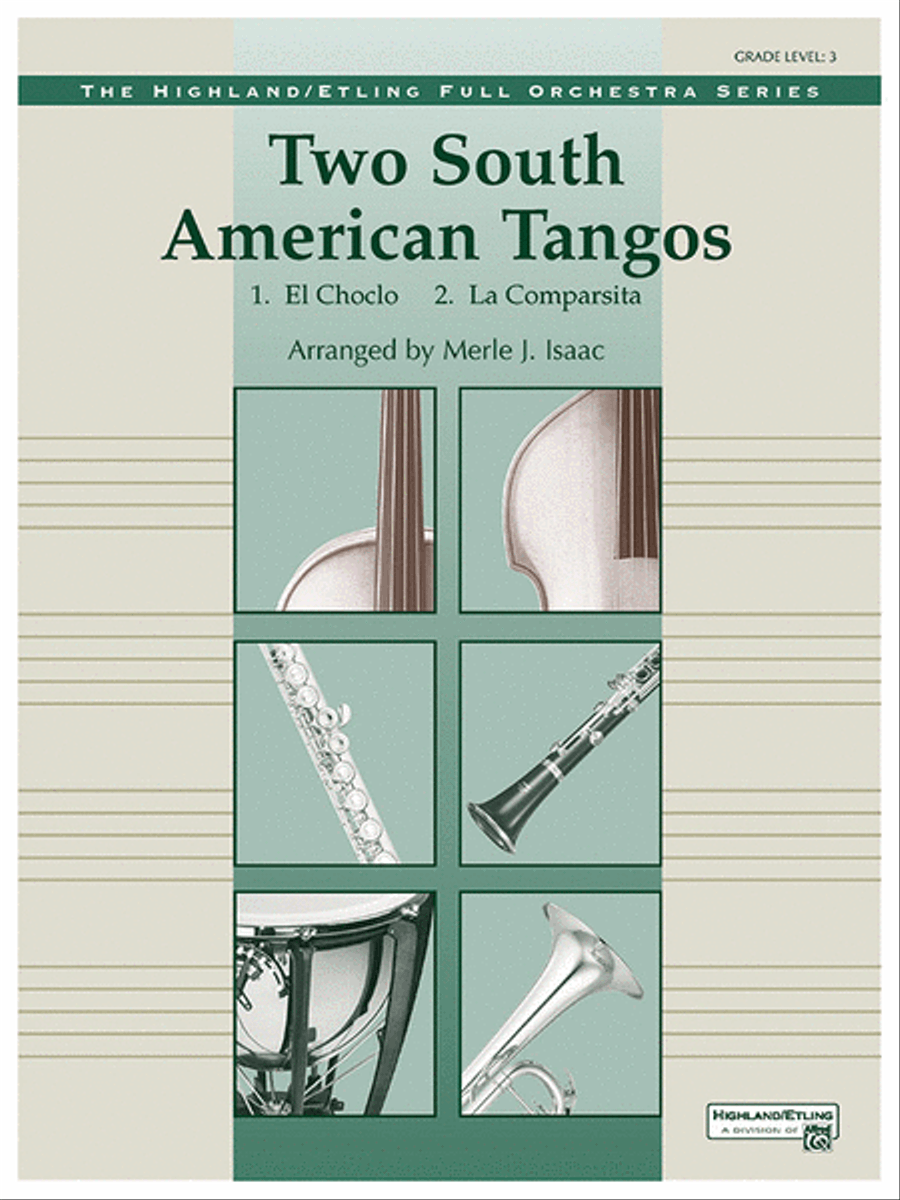 Two South American Tangos Full Orchestra scores gallery preview page 1