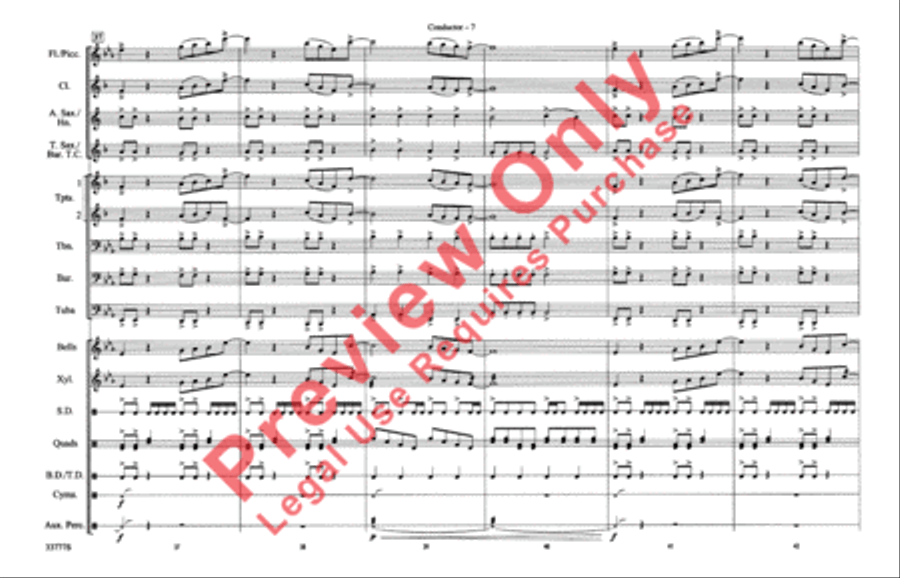 21 Guns (score only) 21 Guns (score only) Marching Band scores gallery preview page 8
