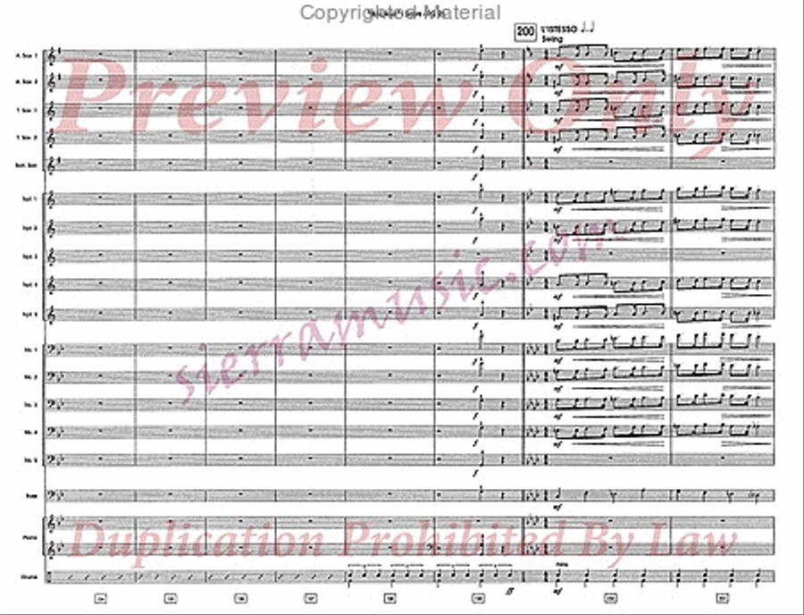 Malaga Jazz Ensemble scores gallery preview page 26