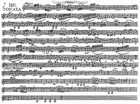 IV Sonatas for harpsichord (with violin ad lib.) Opus XVII
