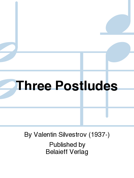 Three Postludes