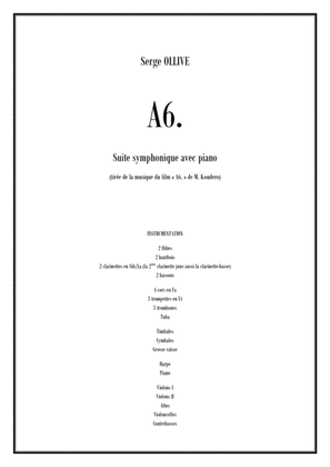 A6, Suite from the film "A6" , OP.12