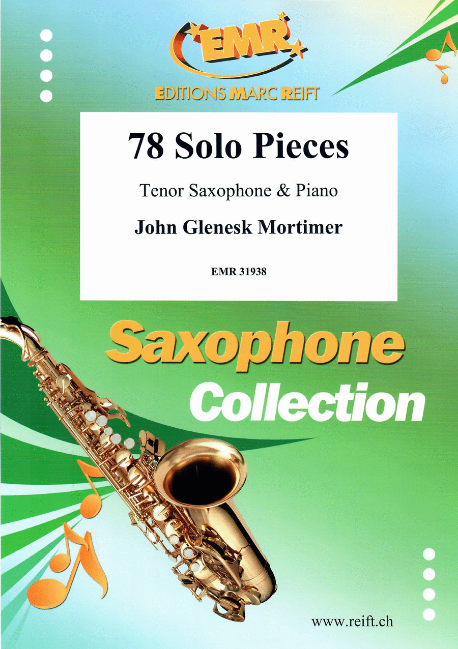 78 Solo Pieces Tenor Saxophone scores gallery preview page 1