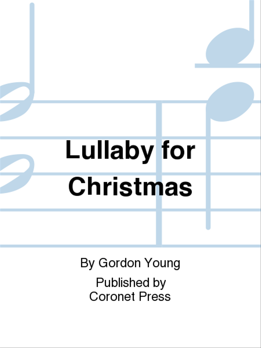 Lullaby For Christmas Choir scores gallery preview page 1
