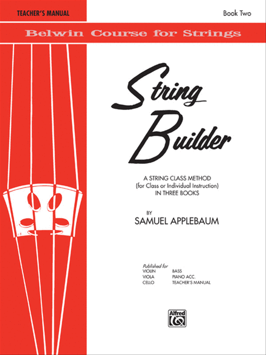 String Builder, Book 2 Chamber Orchestra scores gallery preview page 1