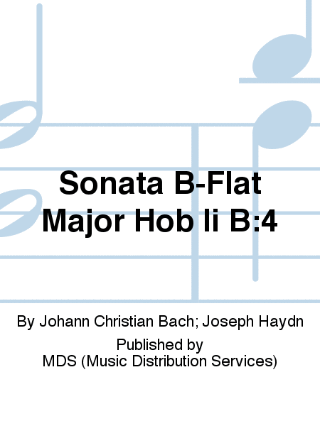 Sonata B-Flat Major Hob II B:4