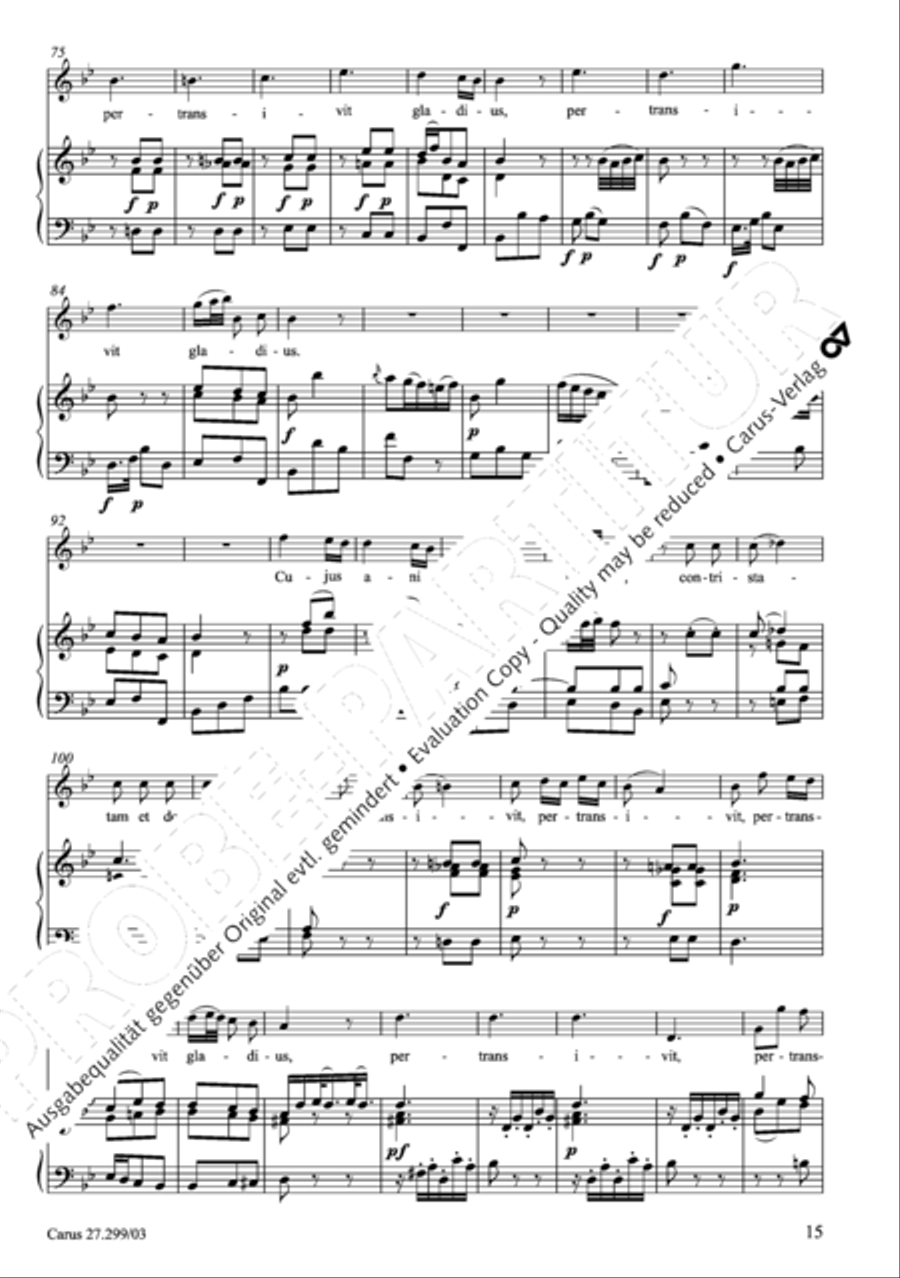 Stabat mater Stabat mater Women's Choir scores gallery preview page 16