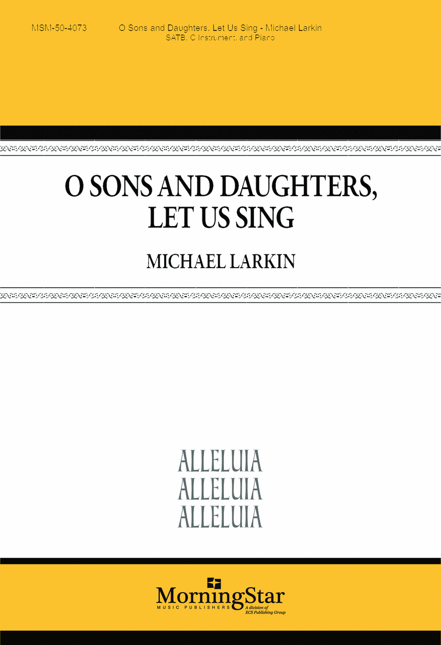 O Sons and Daughters, Let Us Sing 4-Part scores gallery preview page 1