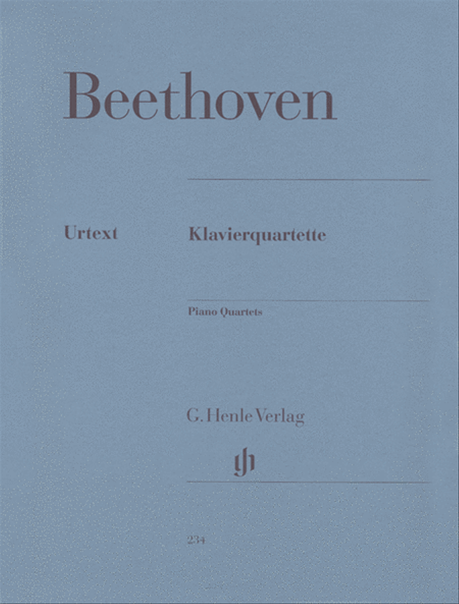Piano Quartets Piano Quartet scores gallery preview page 1