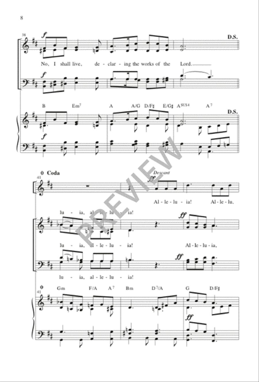 This Is the Day That God Has Fashioned 4-Part scores gallery preview page 9