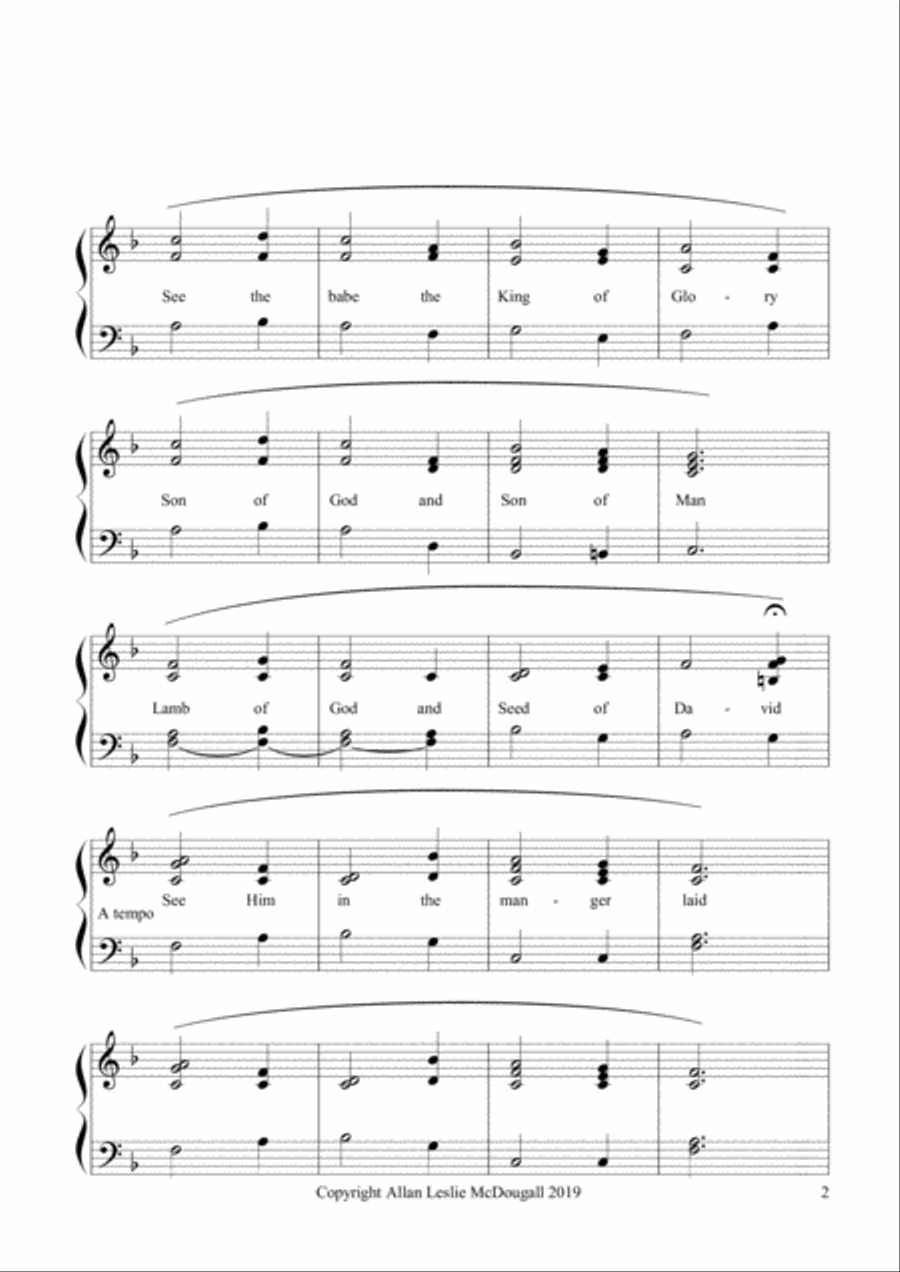 King of Glory King of Glory Choir scores gallery preview page 2