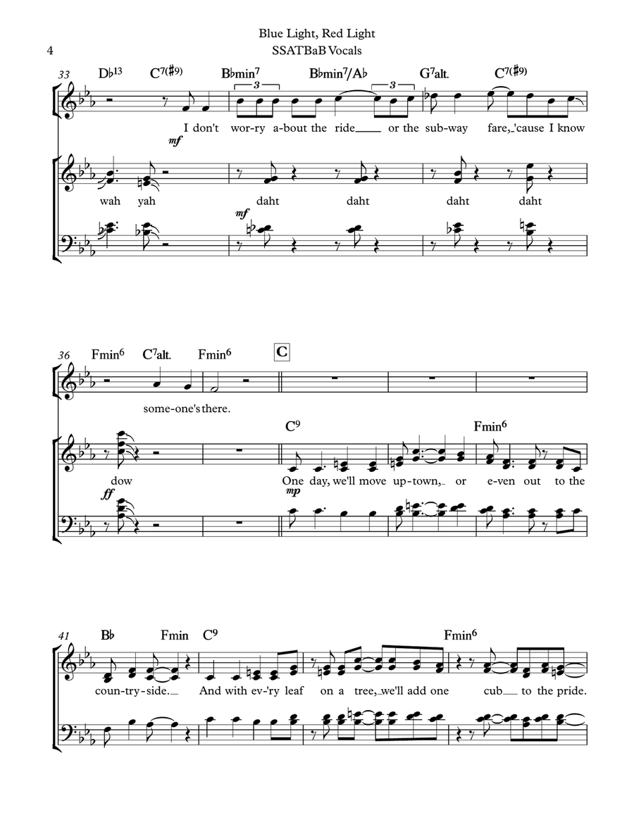 Blue Light, Red Light Divisi scores gallery preview page 4