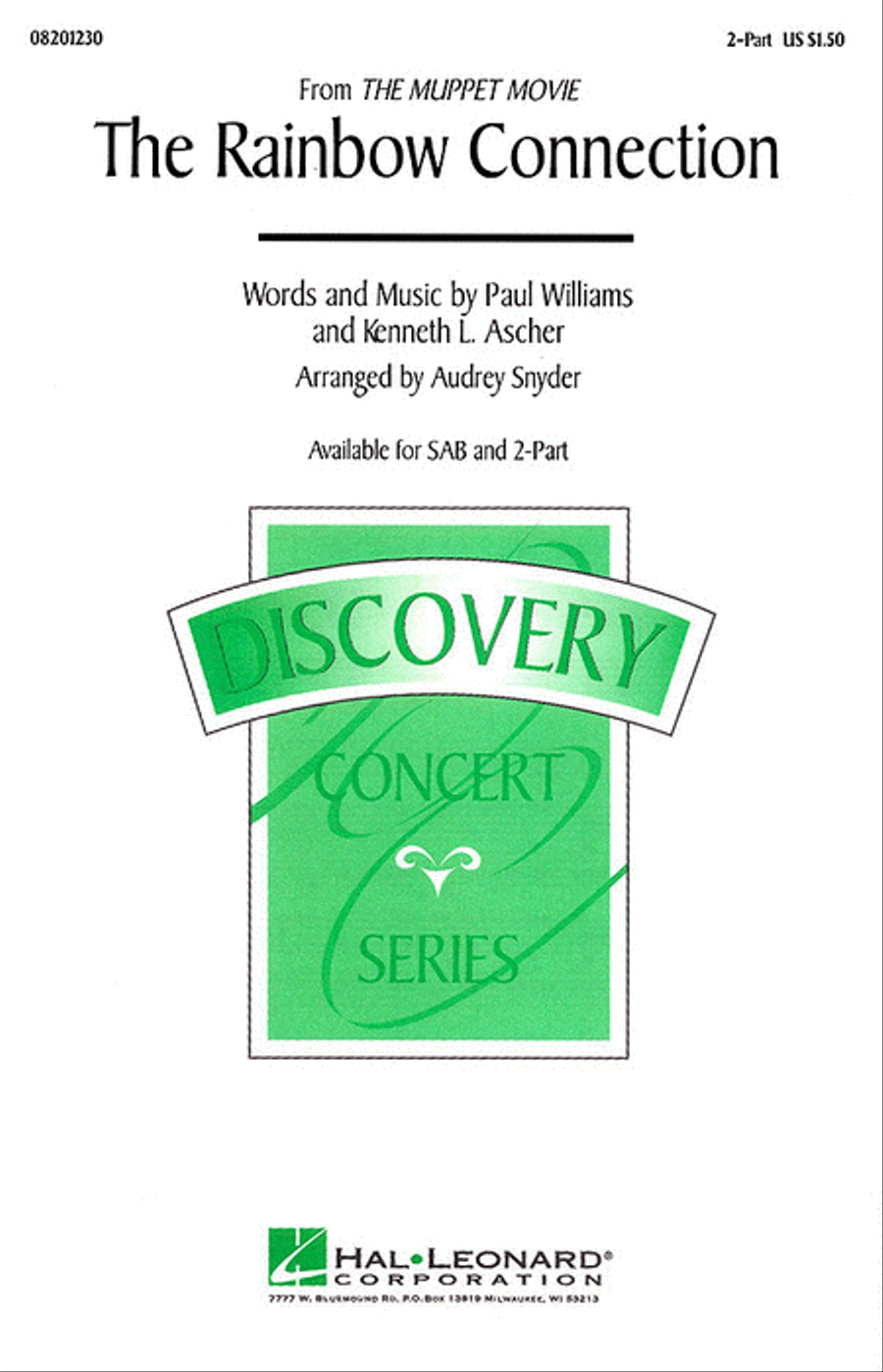The Rainbow Connection 2-Part scores gallery preview page 1