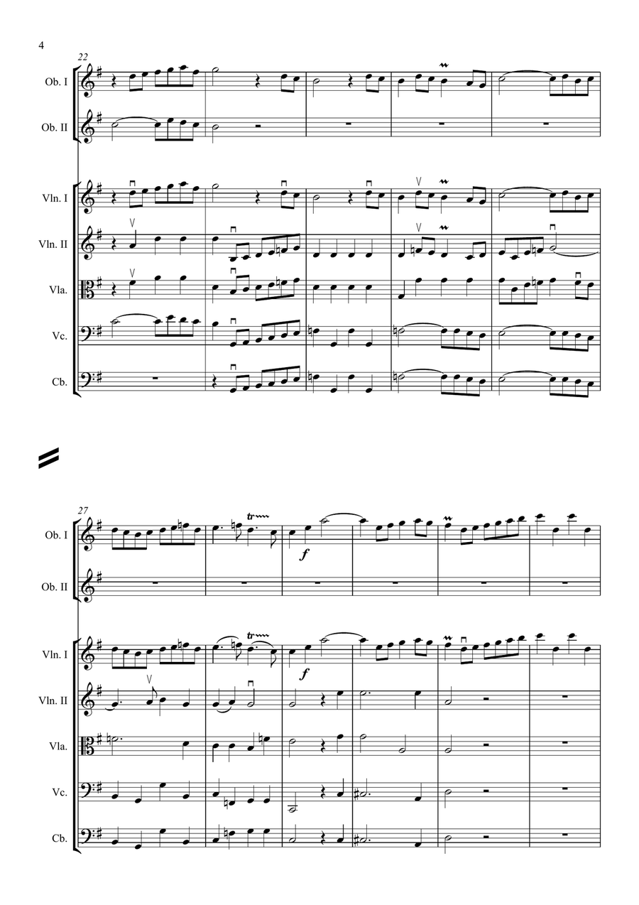 Rameau - Les Indes galantes Suite String Orchestra scores gallery preview page 4