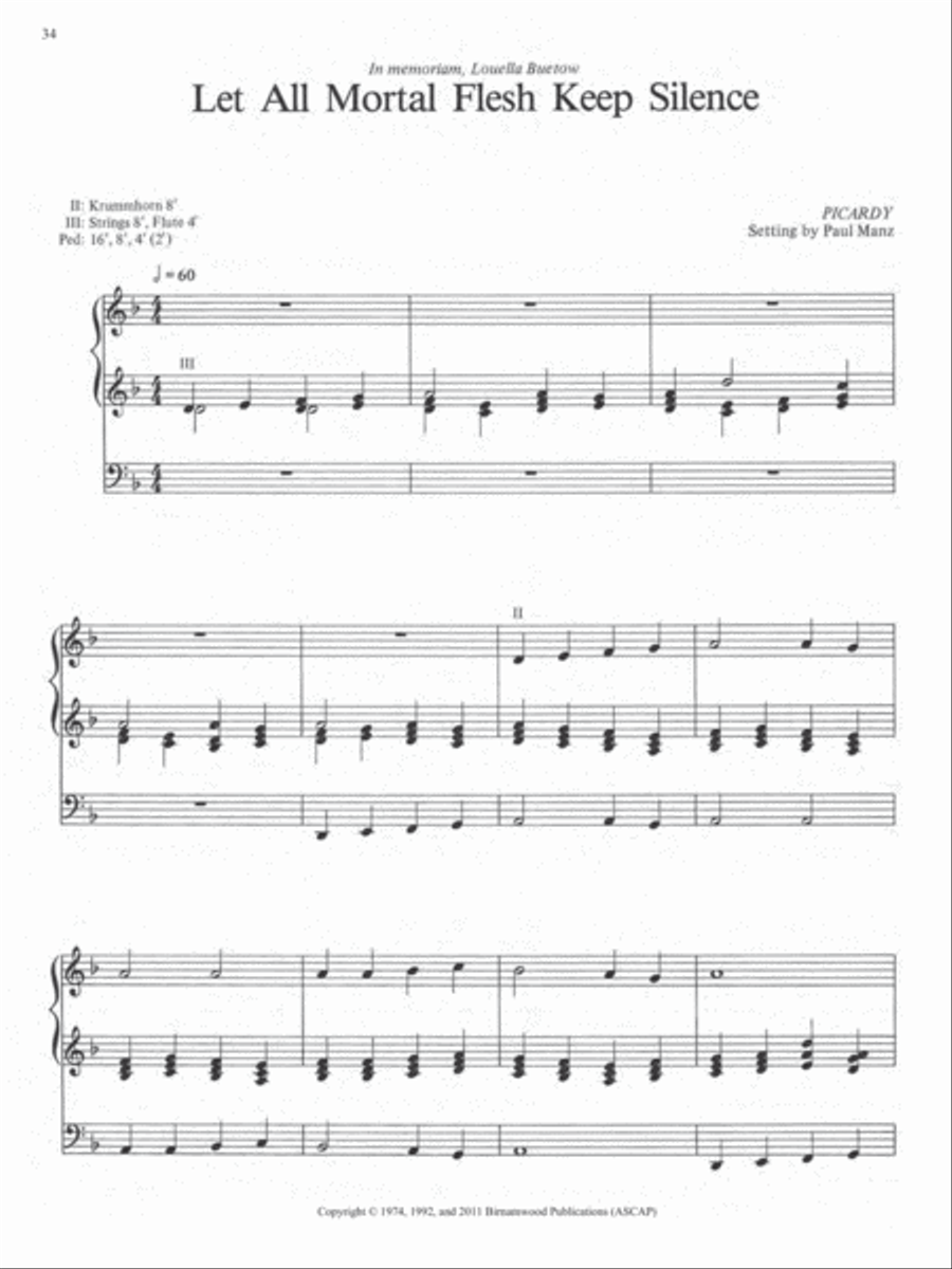 Ten Chorale Improvisations, Set 5 Organ scores gallery preview page 13