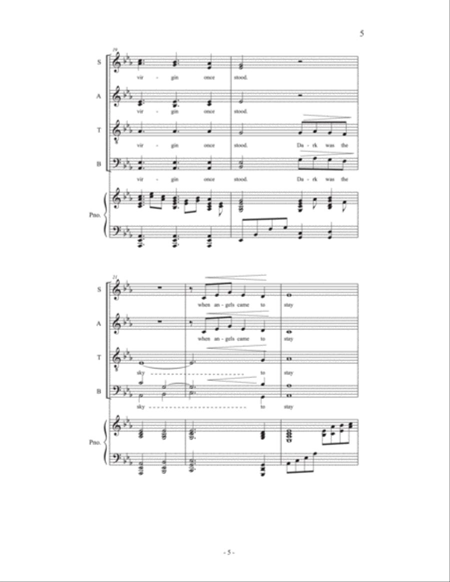 The Frost Bound Wood The Frost Bound Wood 4-Part scores gallery preview page 5
