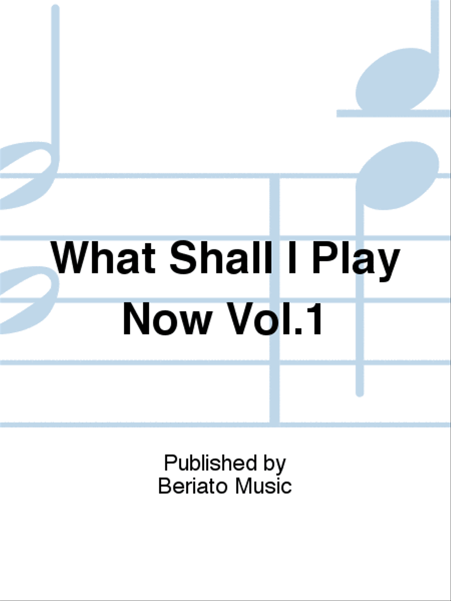 What Shall I Play Now Vol.1 Voice scores gallery preview page 1