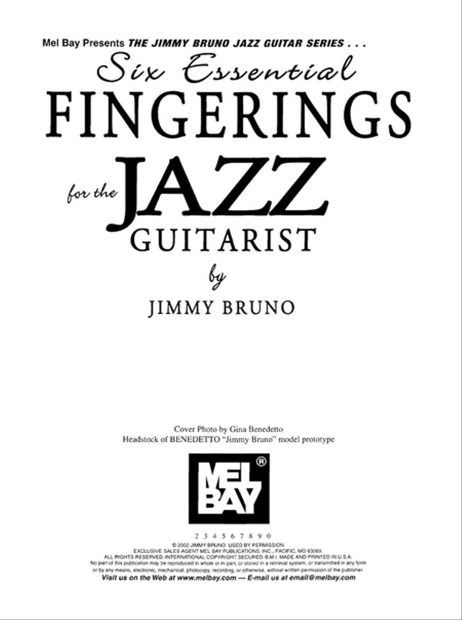 Six Essential Fingerings for the Jazz Guitarist