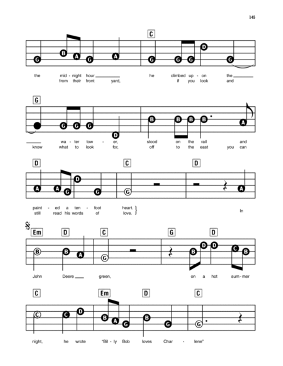 John Deere Green Electronic Keyboard scores gallery preview page 2