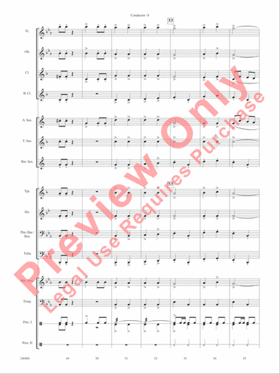 Sousa Times Twosa Sousa Times Twosa Concert Band Methods scores gallery preview page 11