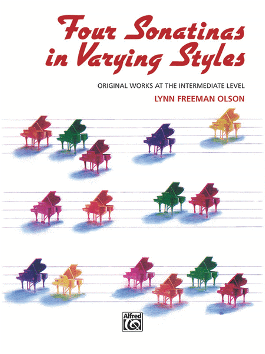 Four Sonatinas in Varying Styles Piano Solo scores gallery preview page 1