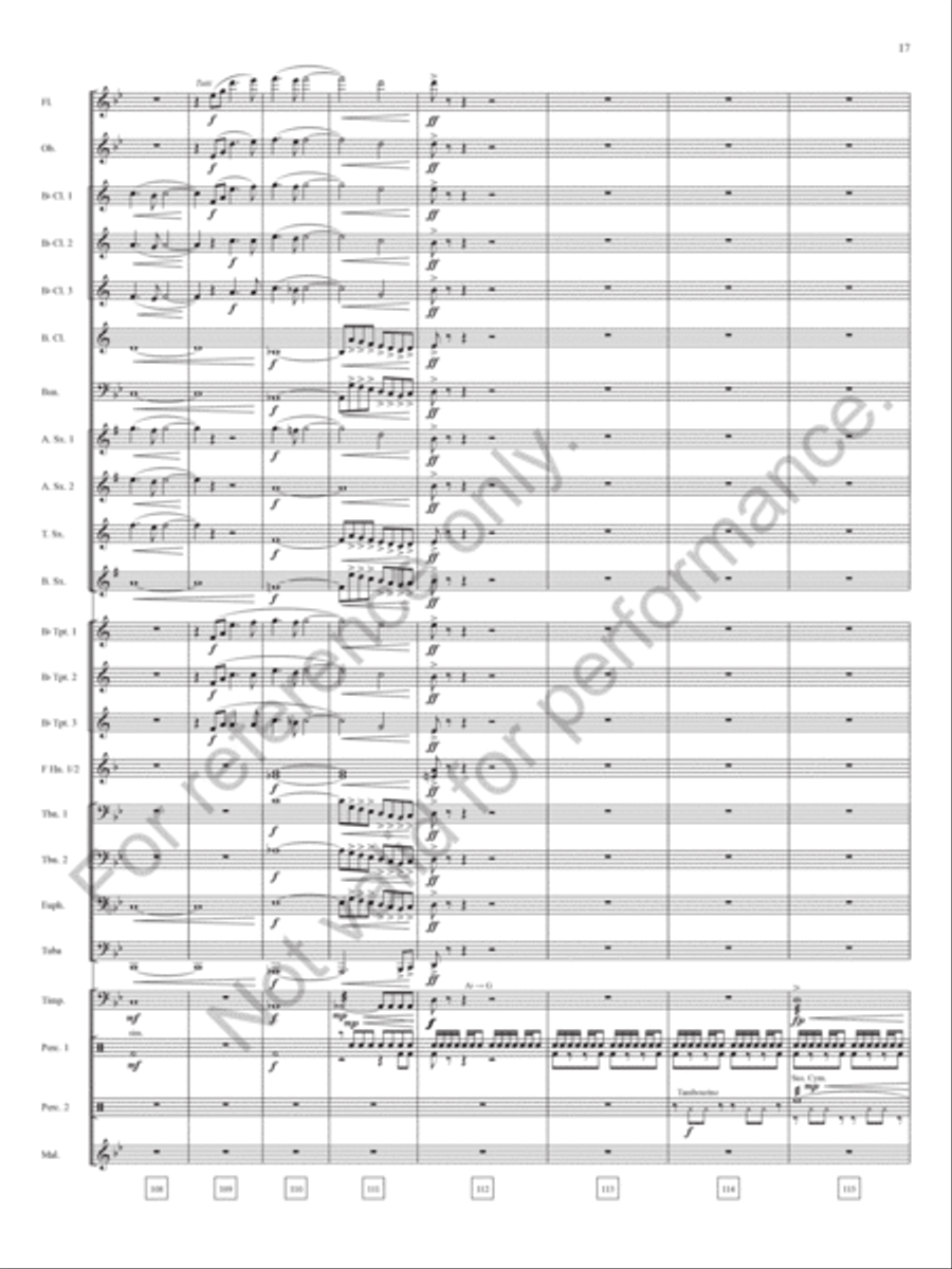 Praeludium Praeludium Concert Band scores gallery preview page 18