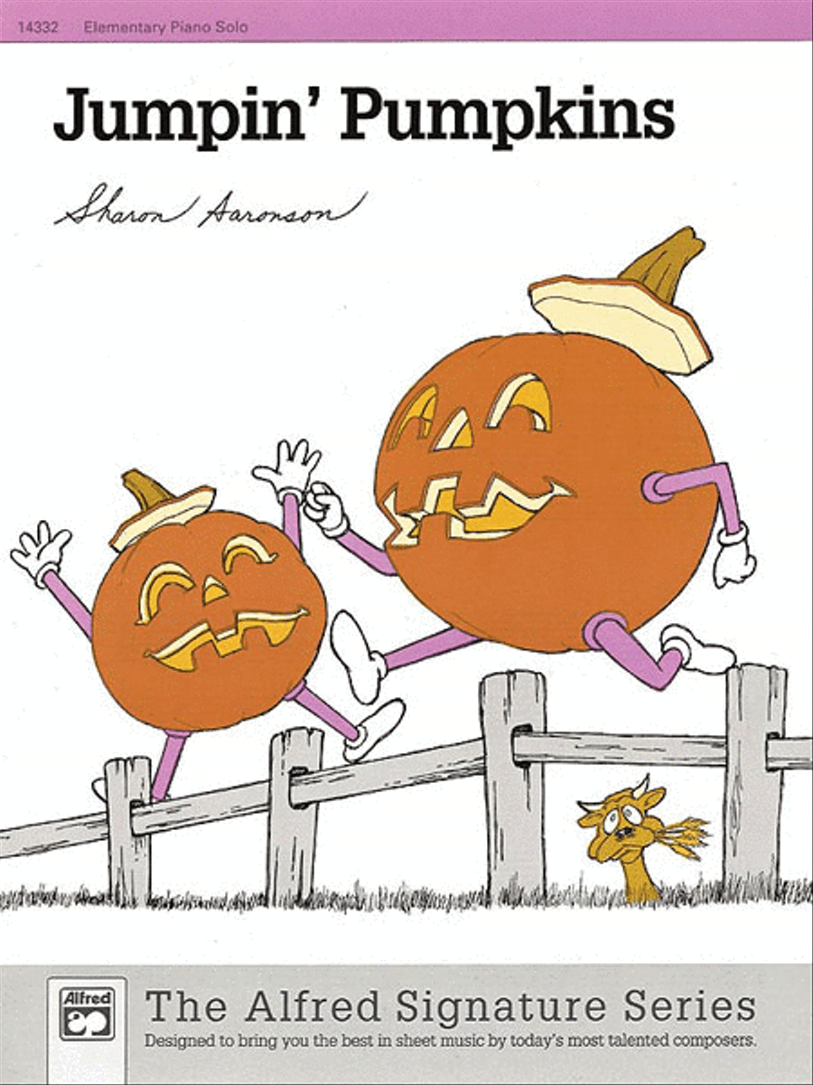 Jumpin' Pumpkins Easy Piano scores gallery preview page 1
