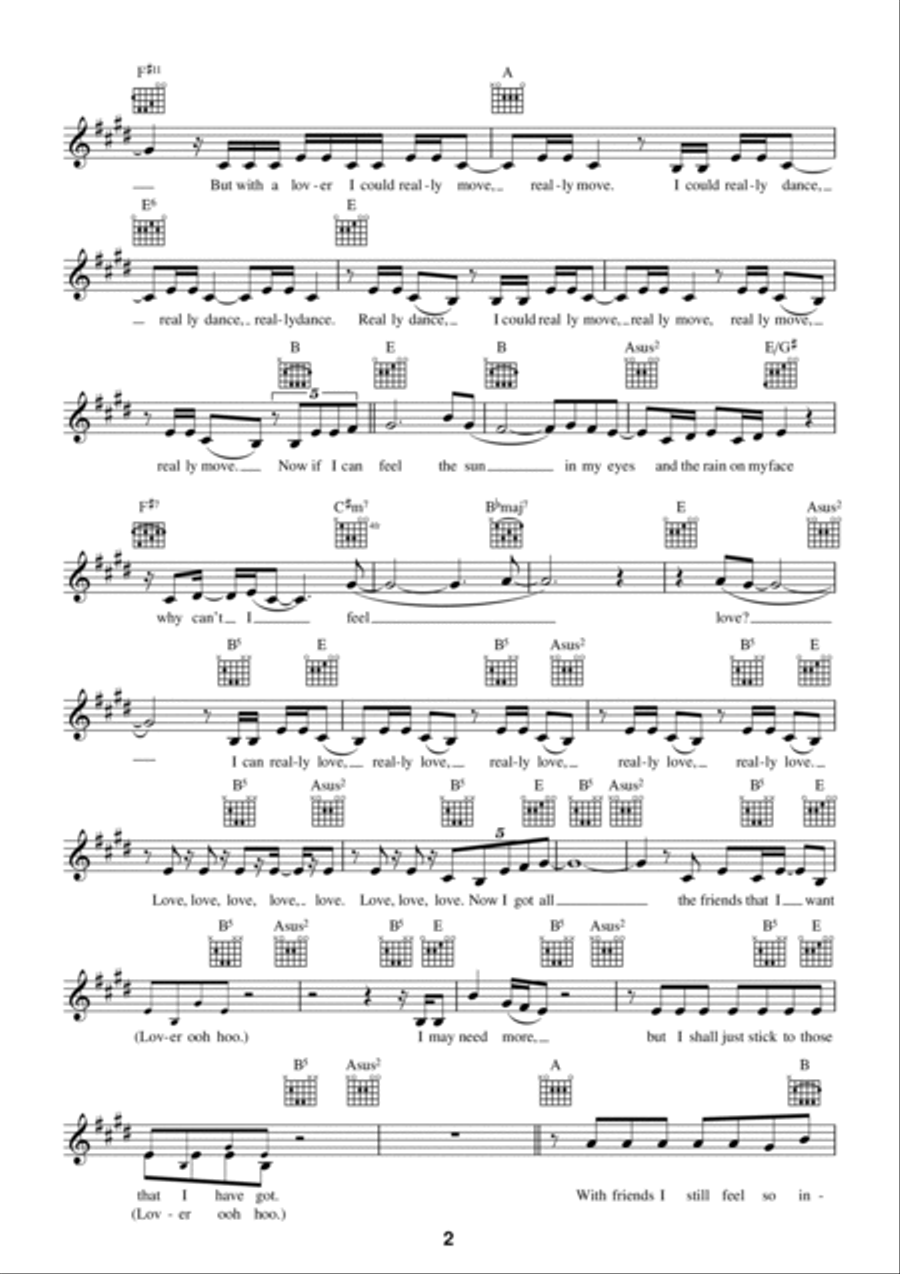 Love And Affection Piano scores gallery preview page 2