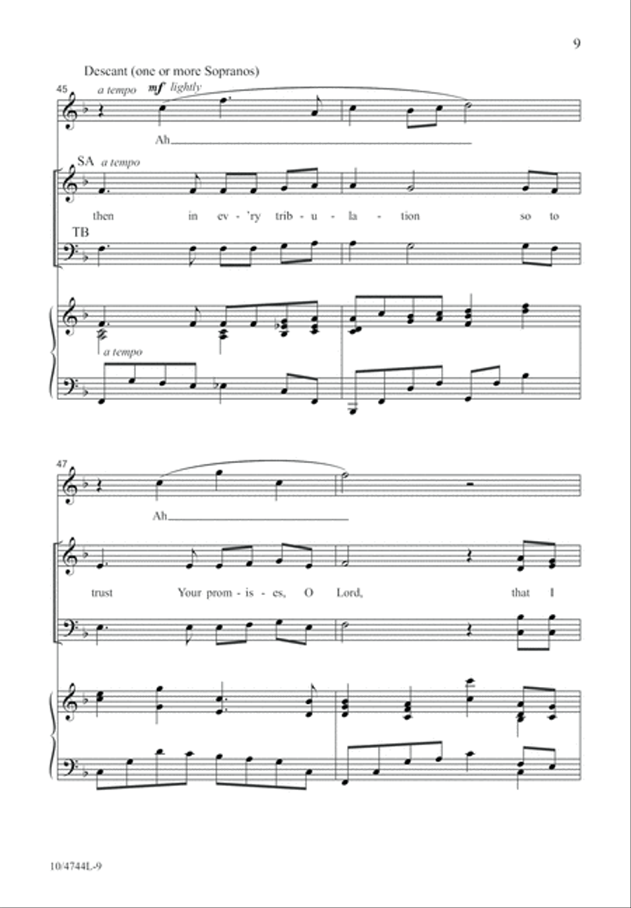 Day by Day 4-Part scores gallery preview page 9