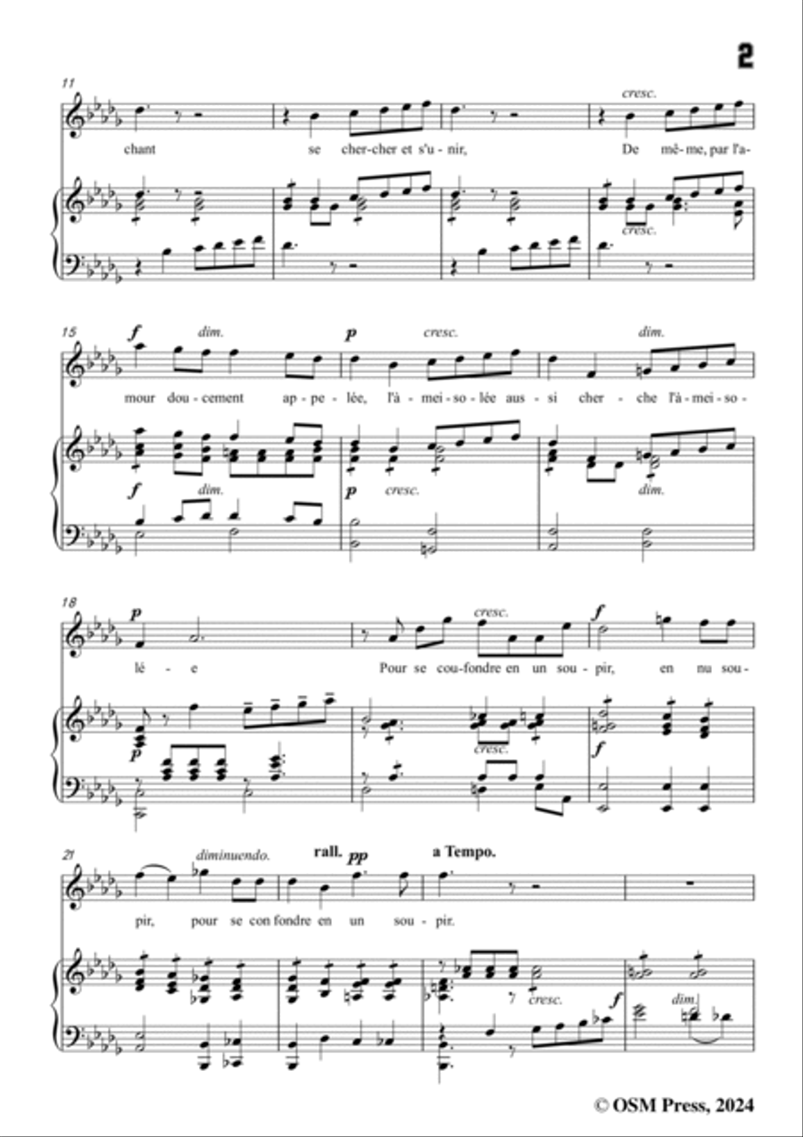 B. Godard-Elle,Op.7 No.10,from '12 Morceaux pour chant et piano,Op.7',in D flat Major Voice scores gallery preview page 3