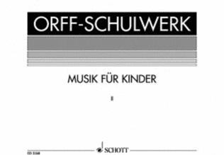Book cover for Musik fur Kinder Vol. 2 - Dur: Bordun-Stufen