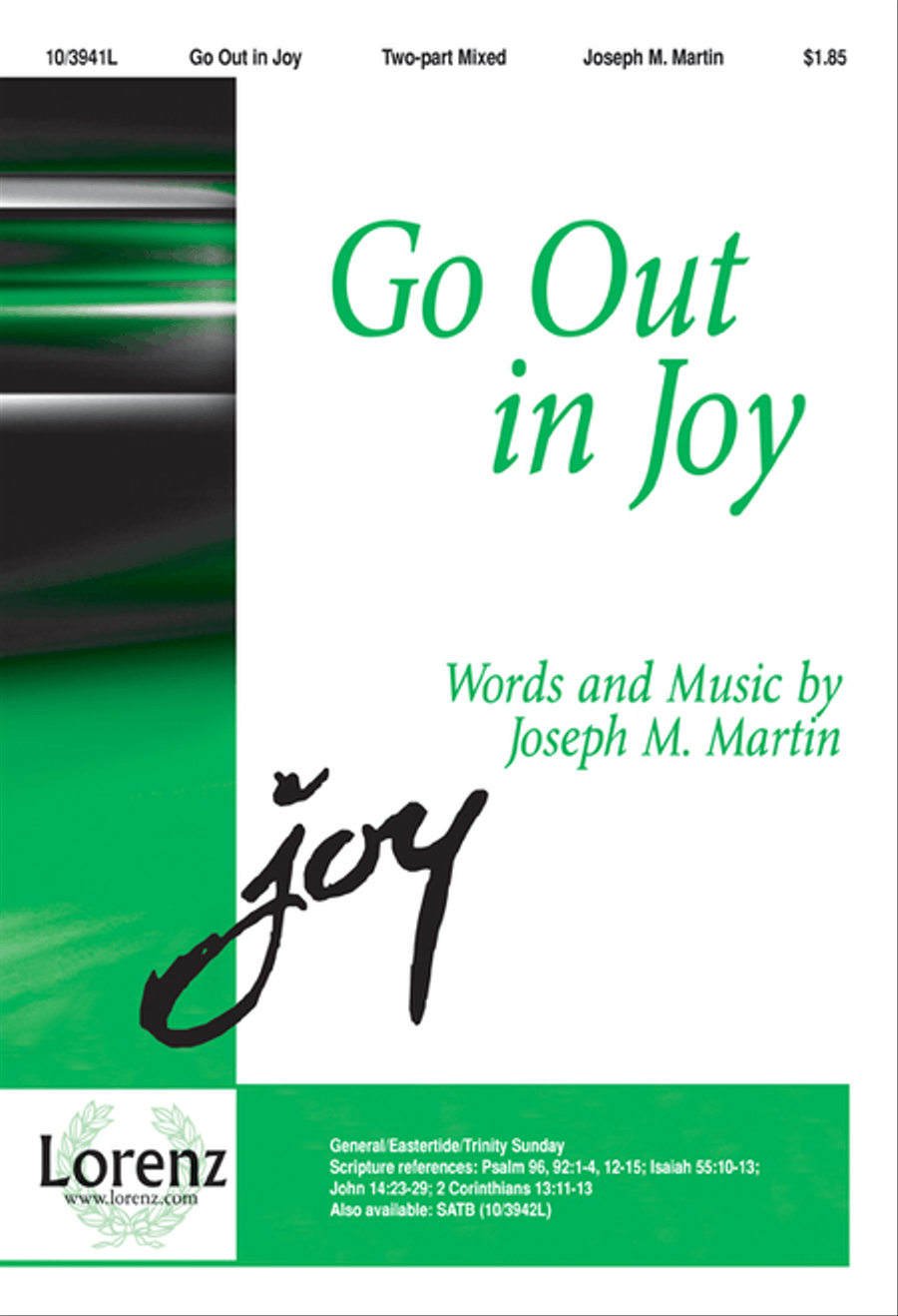 Go Out in Joy 2-Part scores gallery preview page 1