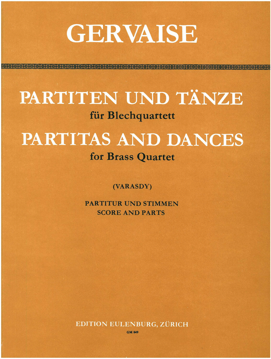 Partitas and dances Trombone scores gallery preview page 1