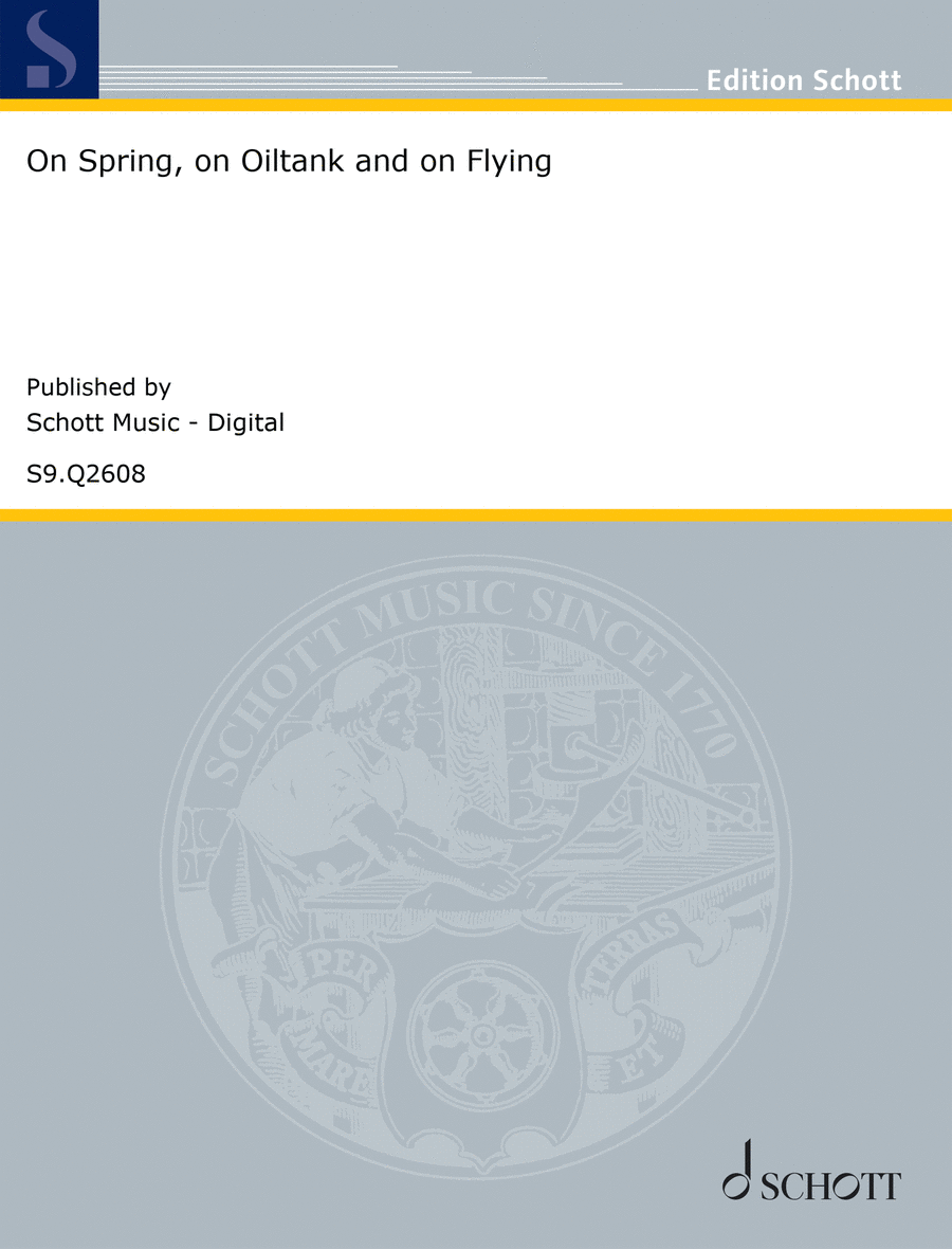 On Spring, on Oiltank and on Flying Mixed Choir scores gallery preview page 1