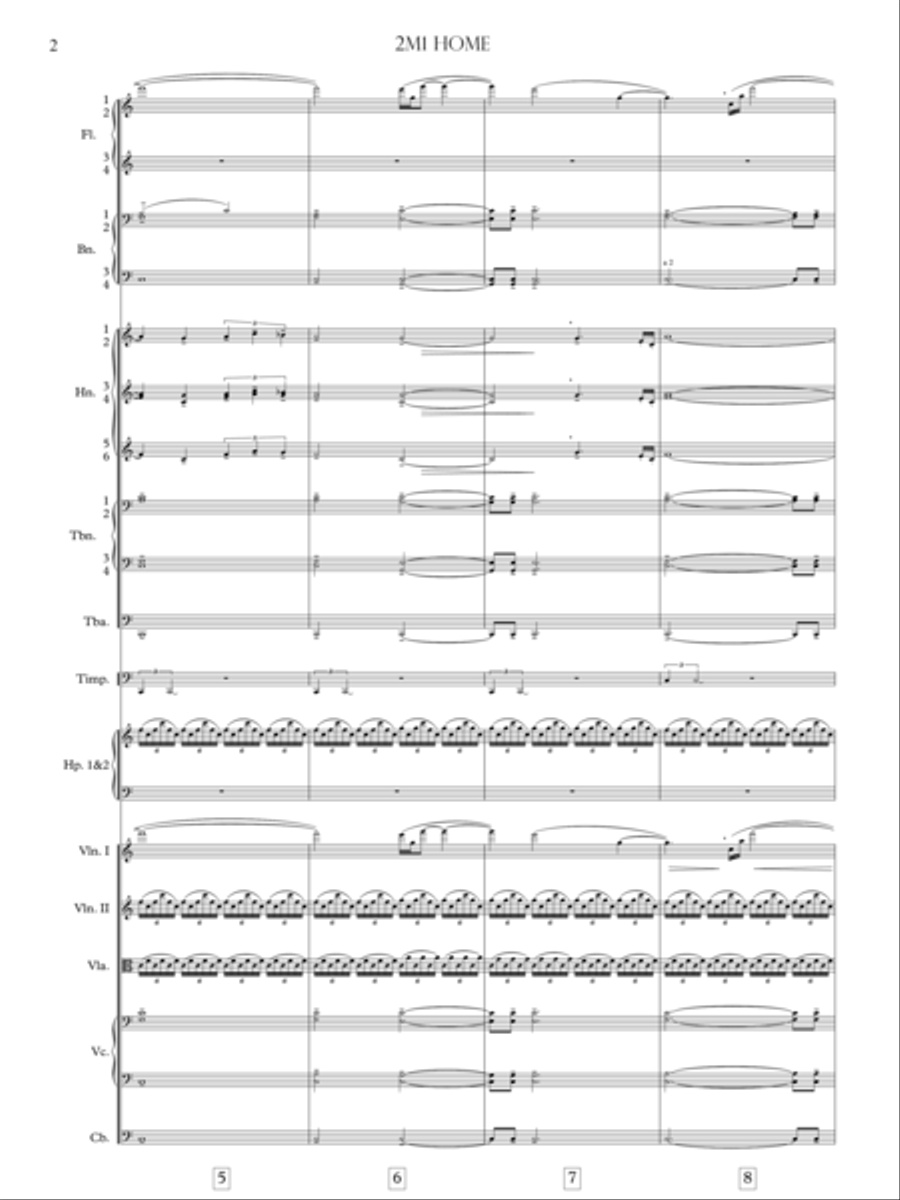 Main Title-prince Of Thieves - Score Only Full Orchestra scores gallery preview page 4