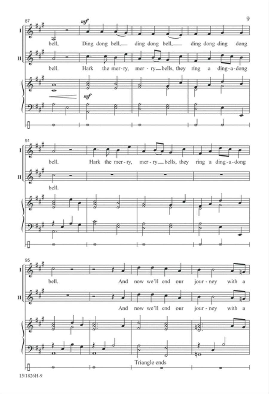 Rounds Around the World 2-Part scores gallery preview page 9