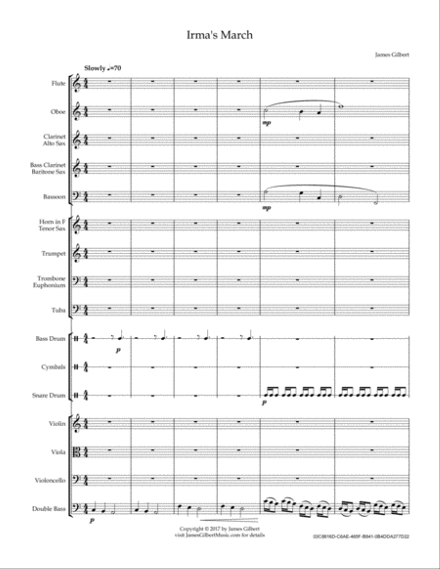 Irma's March Irma's March Full Orchestra scores gallery preview page 2