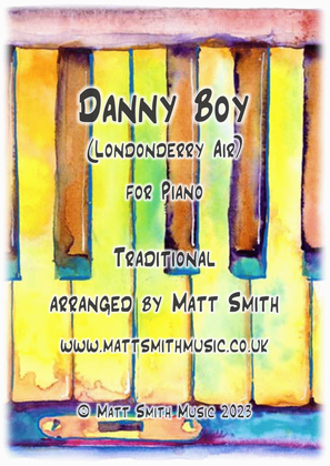 Book cover for Danny Boy (Londonderry Air) - SOLO PIANO