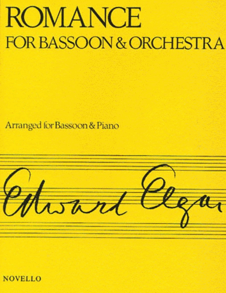 Elgar - Romance Op 62 For Bassoon/Piano