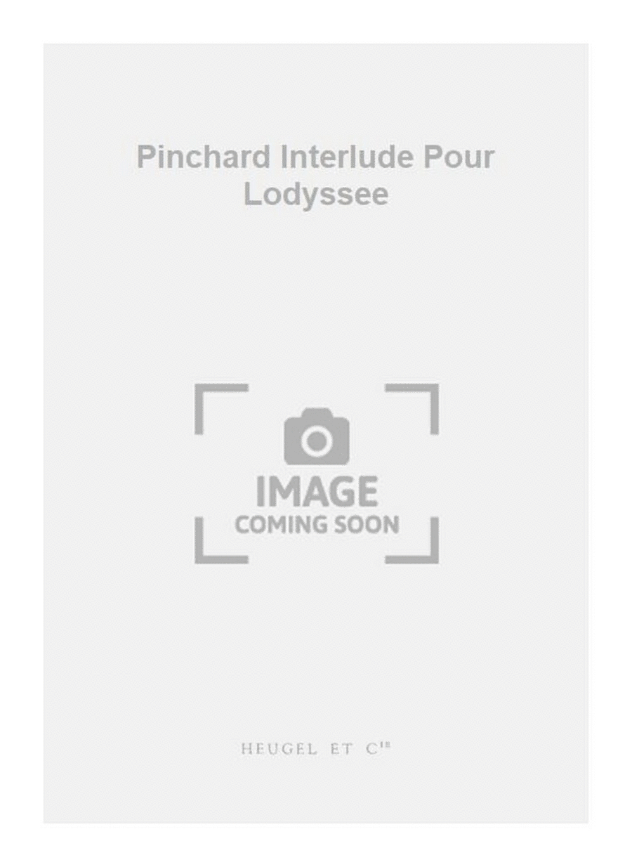 Pinchard Interlude Pour Lodyssee Score scores gallery preview page 1