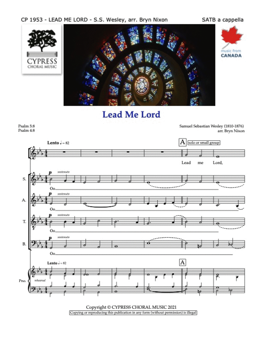 Lead Me Lord