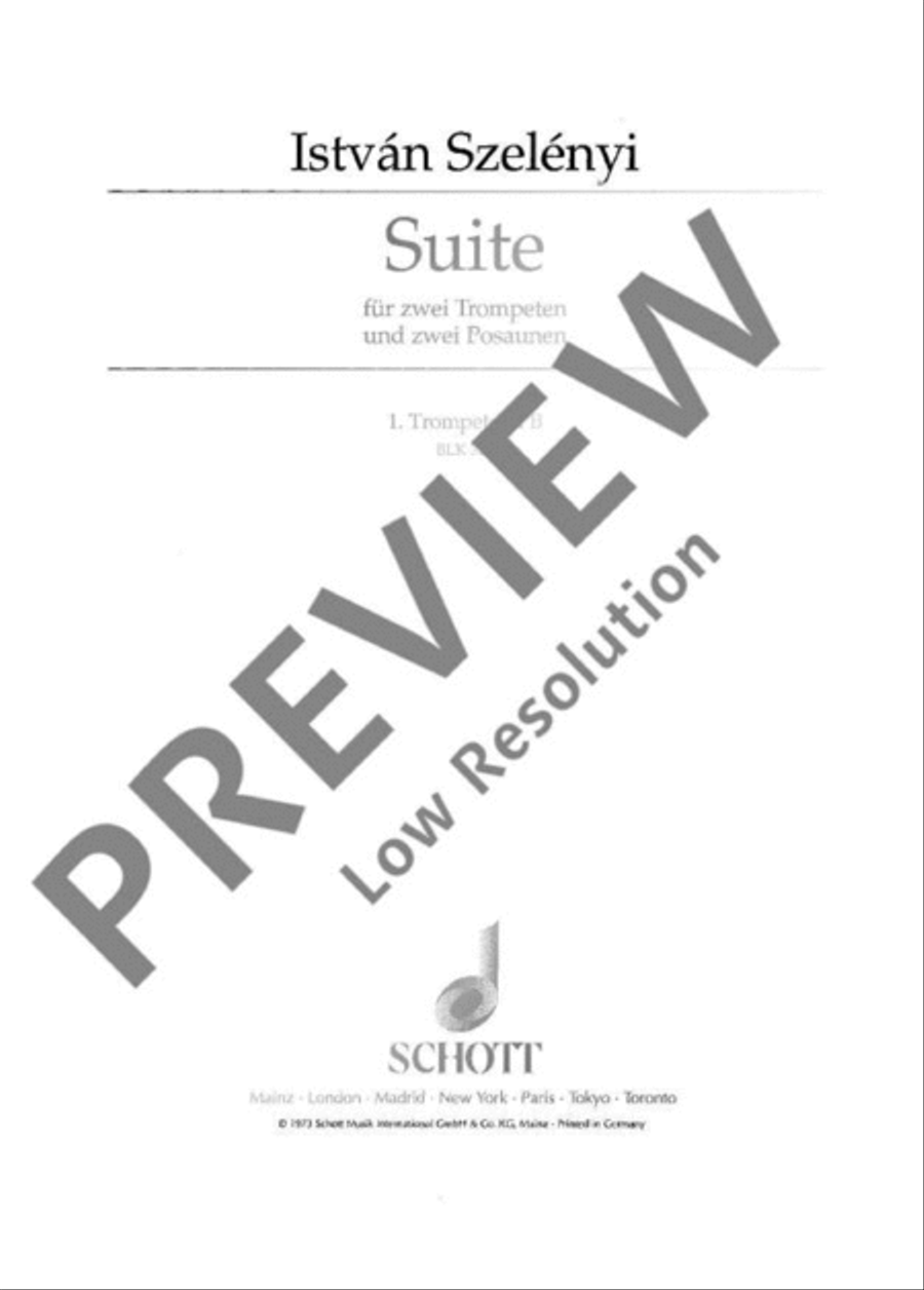 Suite Trombone scores gallery preview page 20