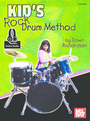 Book cover for Kid's Rock Drum Method