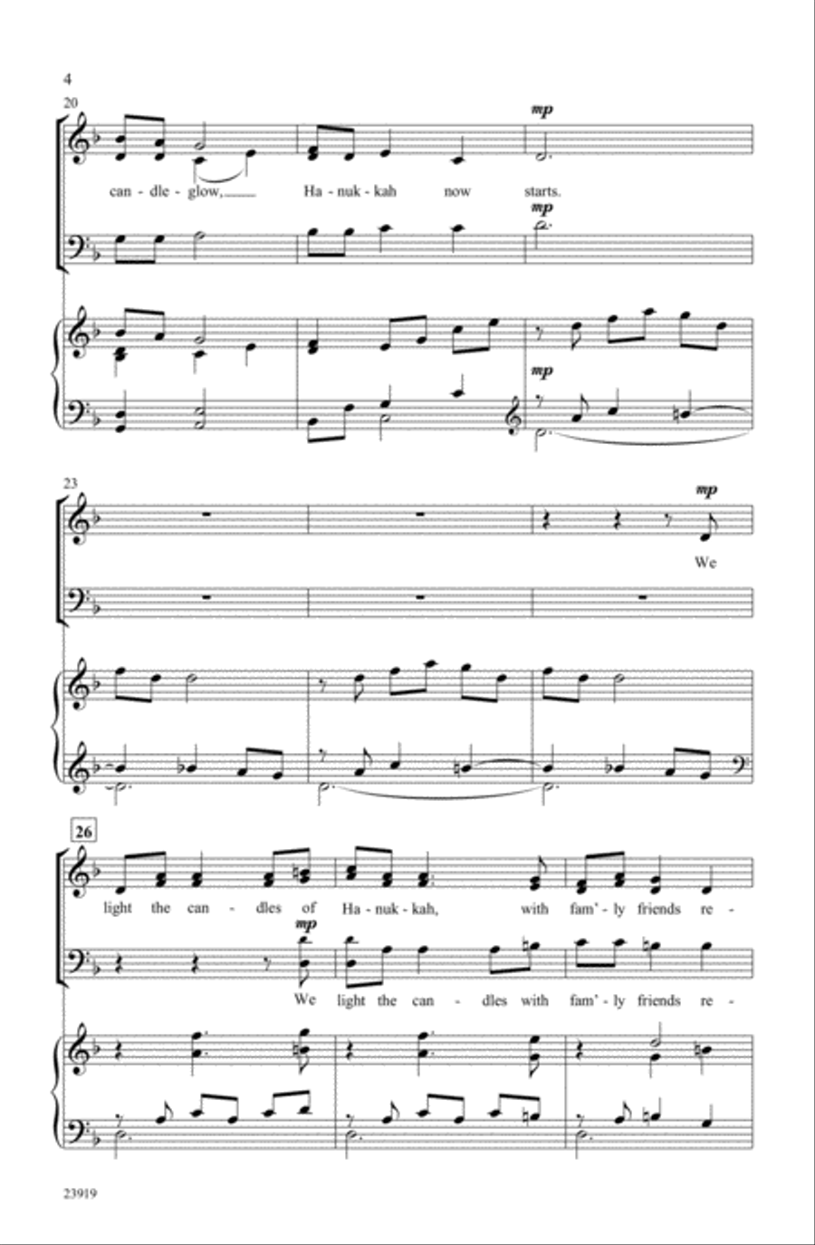 Candleglow Candleglow 3-Part scores gallery preview page 3